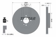 TEXTAR T92183505 Тормозной диск на автомобиль MINI MINI