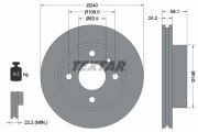 TEXTAR T92022900 Тормозной диск