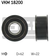 SKF VKM18200 Натяжной ролик, ремень ГРМ на автомобиль LADA 1200-1500