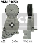 SKF VKM31050 Натяжной ролик, поликлиновой  ремень на автомобиль AUDI 100