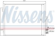 NISS NIS940156 Конденсер VAUXHALL MERIVA B(10-)1.3 CDTi(+)[OE 1850154] на автомобиль OPEL MERIVA