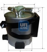 UFI 5541800 Топливный фильтр на автомобиль RENAULT MEGANE
