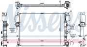 Nissens  Радиатор MERCEDES S-CLASS W 221 (05-) S 450