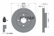 TEXTAR T92133500 Тормозной диск