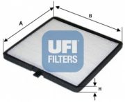 UFI 5314100 Фильтр, воздух во внутренном пространстве