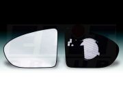 ALKAR A6431567 Зеркало левое стекло+держатель, обогрев.,выпуклое на автомобиль NISSAN QASHQAI