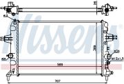 NISSENS NIS630704 Радиатор OP ASTRA G(98-)1.6 i TWINPORT(+)[OE 1300 270] на автомобиль OPEL ASTRA