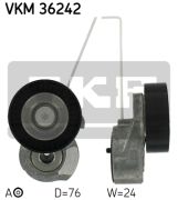 SKF VKM36242 Натяжной ролик, поликлиновой  ремень на автомобиль VOLVO XC60