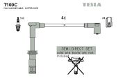 TESLA TEST100C Комплект высоковольтных проводов на автомобиль ALFA ROMEO GT