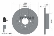 Textar T92090200 Гальмівний диск
