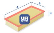 UFI 3093300 Воздушный фильтр