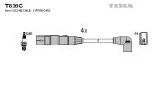 Tesla TES T856C Кабель зажигания, к-кт TESLA VW 98-05 2,0