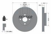 TEXTAR T92126003 Тормозной диск