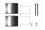BOSCH 1987474406 Монтажный комплект тормозных колодок на автомобиль CITROEN C4