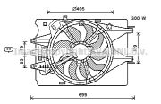 LKQ 1863570 Вентилятор на автомобиль FIAT 500L