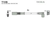 Tesla TEST722B Кабель зажигания, к-кт TESLA Fiat, Lancia 91- 1,1;1,2