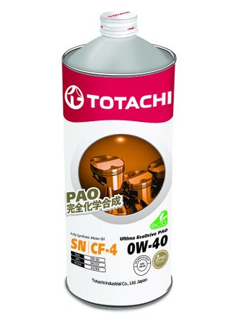 TTCH 0W40/1 TOTACHI Моторное масло Totachi Ultima Ecodrive 0W-40 (PAO) / 1л. / купить дешево