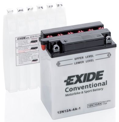 EXI 12N12A-4A-1 EXIDE Акумулятор EXIDE Стандарт [12B] 12 Ah/  134x80x160 (ДхШхВ) купить дешево