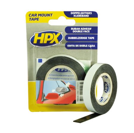 HPX ZC0025 HPX Автомобильная лента на вспененной основе для молдингов, ветровиков, мухобоек, накладок на кузов. 19м купити дешево