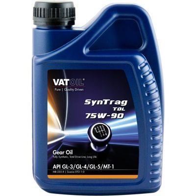 VAT 23-1 TDL VATOIL VatOil SynTrag TDL 75W90 1L (API GL4/5, MAN 3343 Type S/341, Scania STO 1:0, Volvo 973312, DAF) купити дешево
