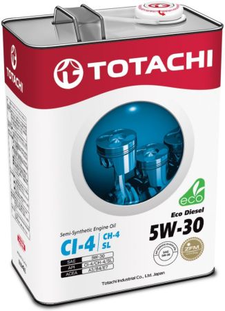 TTCH 5W30/4 ECO D TOTACHI Моторное масло Totachi Eco Diesel 5W-30 (Start & Stop) /4л./ купить дешево