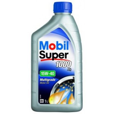 MOBIL 13-1 MOBIL Масло моторное MOBIL Super 1000 15W-40  1 л (ACEA A3/B3, VW 501,01/505.001, MB 229.1) купити дешево