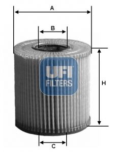 2515300 UFI Масляный фильтр для AUDI Q2
