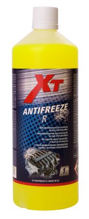XT ANTIFREEZE R/1L XT Антифриз XT Antifreeze R. Желтый (Renault 41-01-001/Type D; AFNOR NFR 15-601; ASTM D 3306) 1L купити дешево