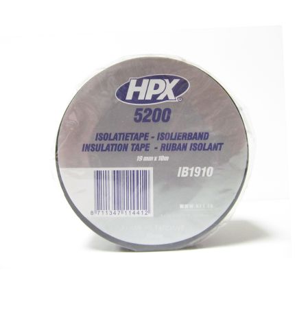 HPX IB1910 HPX Автомобильная изолента для  электроизоляции, укрепления, защиты и ремонта. Черная купити дешево