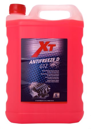 XT ANTIFREEZE D 5L XT Антифриз XT Antifreeze D красный (G12+, VW TL 774 D/F) 5л. купить дешево