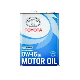 TOY 08880-12105 TOYOTA Моторное масло Toyota Motor Oil / 0W16 / 4л. / 08880-13105 купити дешево