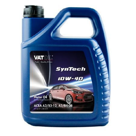 VAT 12-5 VATOIL Масло моторное Vatoil SynTech 10W40 / 5л. / (ACEA A3/B3-12, A3/B4-08, API SL/CF) купити дешево