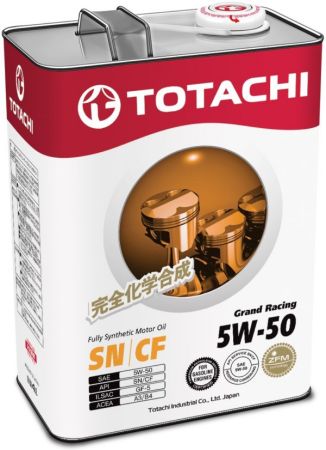 TTCH 5W50/4 GR TOTACHI Моторное масло Totachi Grand Racing 5W-50 (PAO) / 4л. / купить дешево