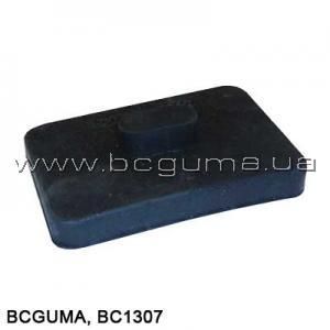 BC 1307 BCGUMA Упорная Прокладка листовая рессора купить дешево