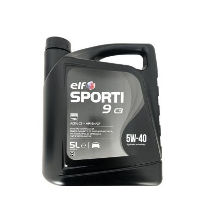 ELF 11-5 SP9 C3 ELF Масло моторное Elf Sporti 9 C3 / 5W40 / 5л. / (ACEA C3, API SN/CF, MB 229.52 ) купить дешево