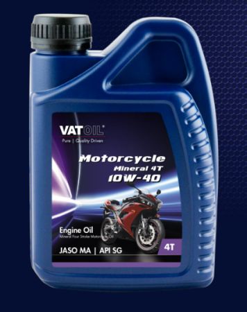 VAT 12-1 4T M VATOIL Масло мотоциклетное Vatoil Motorcycle 4T mineral   10W40  / 1л. / (API SG, JASO MA ) купити дешево