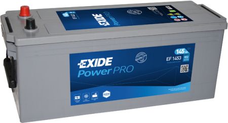 EXI EF1453 EXIDE Акумулятор PowerPRO - 145Ah / 900A / 513x189x223 (ДхШхВ) купити дешево