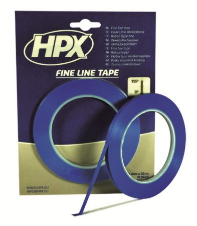 HPX FL0633 HPX Лента для создания плавных границ при малярных работах 6мм х 33м. Эластичная при нанесении купить дешево