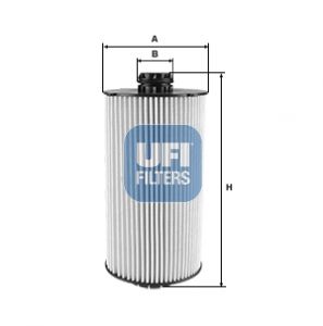 2510200 UFI Паливний фільтр для IVECO TRAKKER