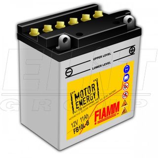 FB10L-B FIAMM 12V,11Ah,д. 136, ш. 91, в.146, объем 0,7, вес 4,4 кг,CCA(-18C):100,электролит в к-те купити дешево
