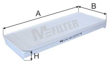 K953 MFILTER Воздушный фильтр купить дешево