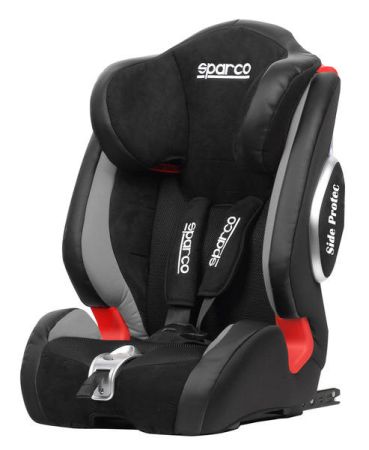 DO SPCF1000KI-GR SPARCO Детское кресло с 9-36 кг с системой ISOFIX, черно-серый ( Акционная цена 3300) купити дешево