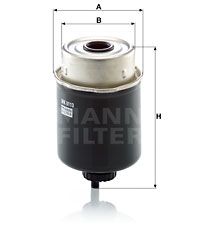 MF WK8113 MANN Топливный фильтр купить дешево