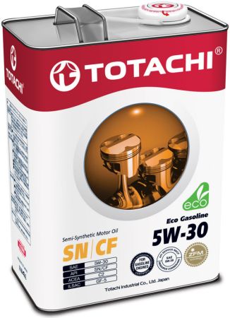 TTCH 5W30/4 ECO TOTACHI Моторное масло Totachi Eco Gasoline 5W-30 (LOW SAPS) / 4л./ купить дешево