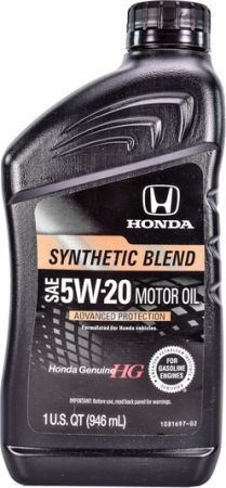 HD.087989032 HONDA Моторное масло HONDA SYN BLEND / 5W20 / 0,946 л. / купить дешево
