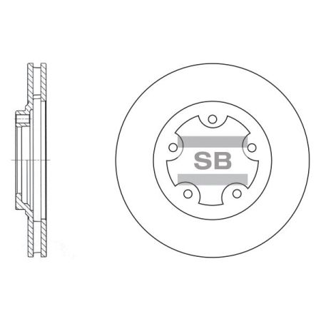 SB SD1029 SANGSIN шт. Тормозной диск купити дешево