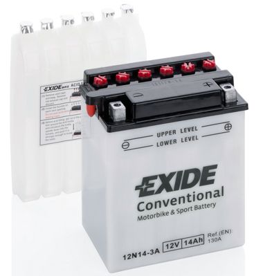 EXI 12N14-3A EXIDE Акумулятор EXIDE Стандарт [12B] 14 Ah/  134x89x166 (ДхШхВ) купить дешево